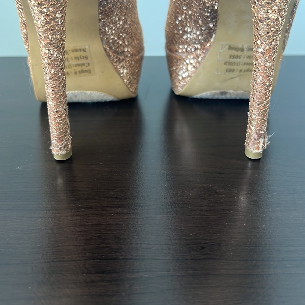 Baker’s - Gold Platform Heels - Picture 8 of 8